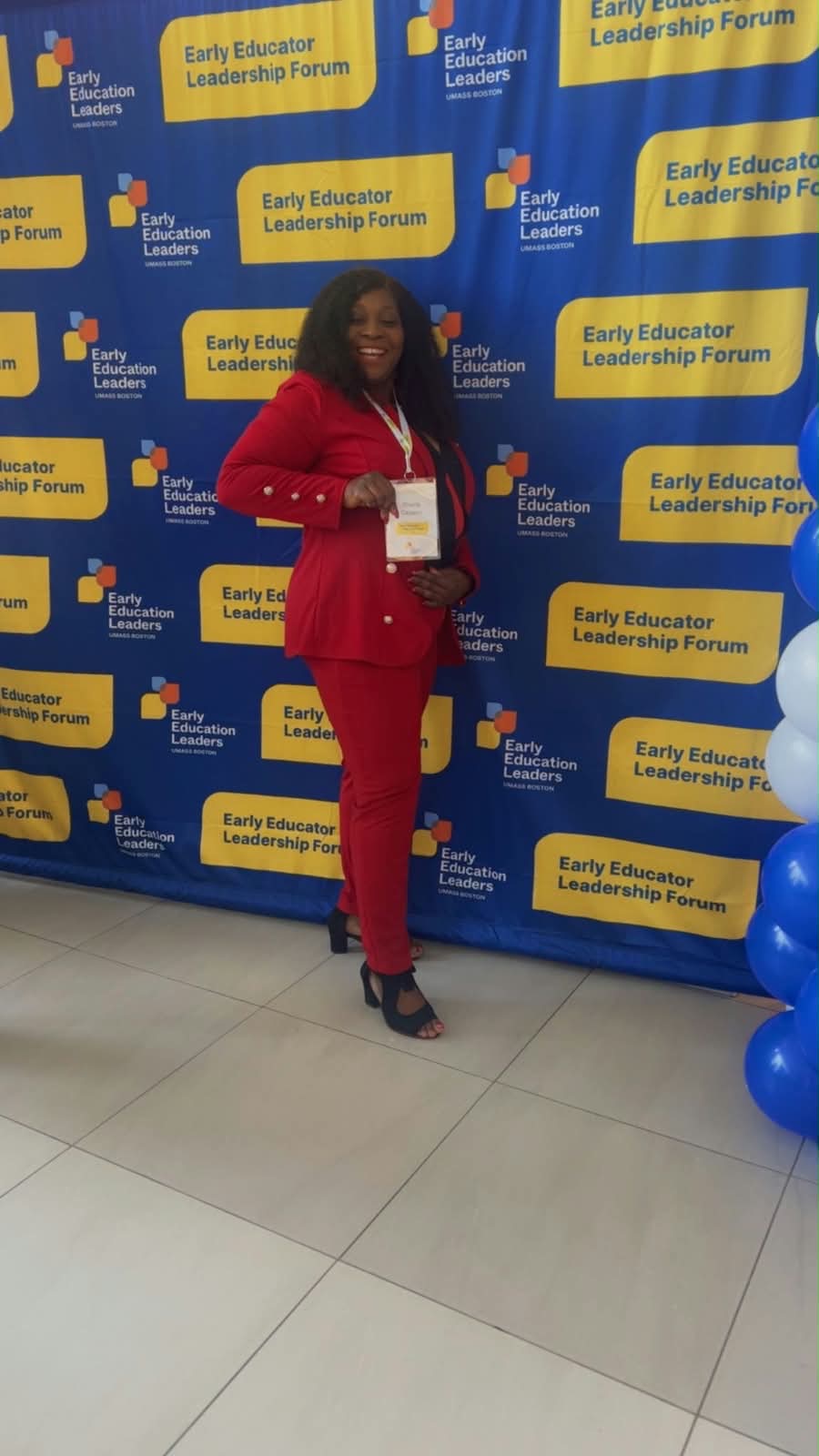 Sheilla Cezarin at the Early Educator Leadership Forum